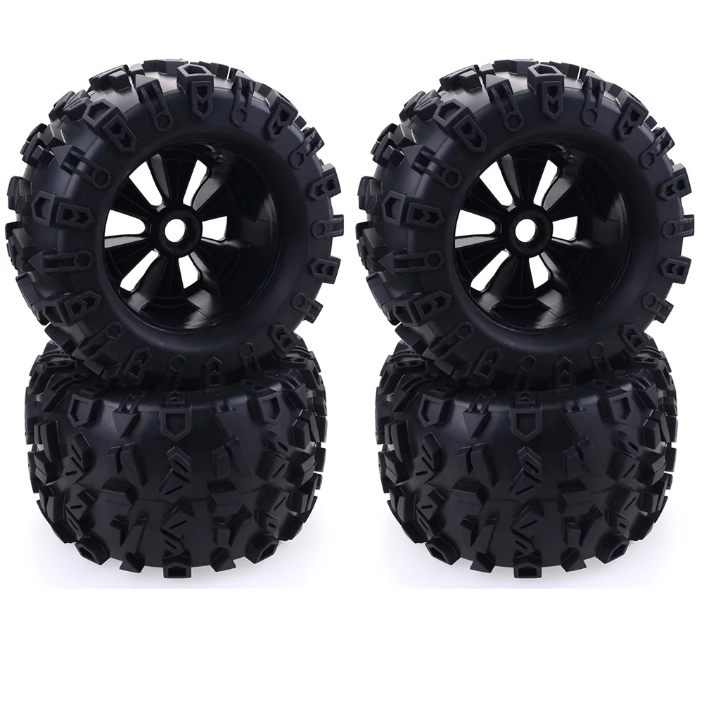 Tires and Wheels 17mm Hex Set Glued 4/pack - Image 2