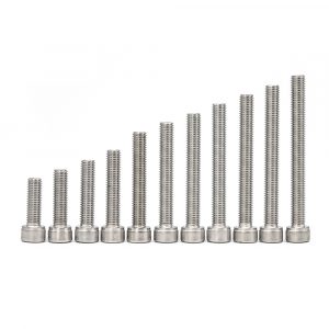 M3 SCREWS Inox Hexagon 10/Pack