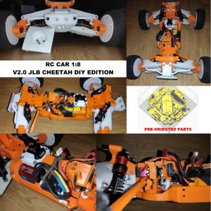 3D V3 JLB CHEETAH RC CAR TRUGGY 1:8 (FREE DEMO)