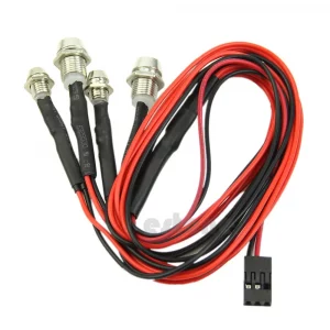 4 LED, 5mm et 3mm