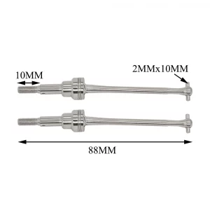 CVD M4 Diam 5mm For WLtoys 12423, 12427, 12428, 1/12, 2/Pack
