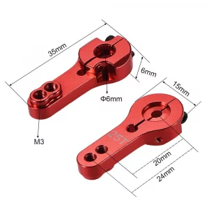 Servo Spreader Bar Métal 25T M3 1/Pack