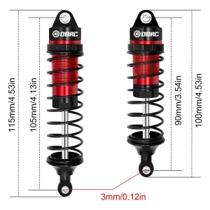 RC 1/8 OIL SHOCK ABSORBERS 85mm & 95mm