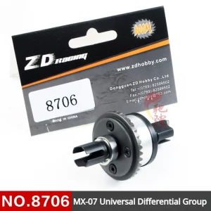 #8706 Differential 35T ZD Racing MX-07 For #8709 9T Pinion Gear Drive 1/7 RC Racing Car
