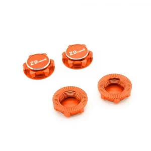 ZD Racing Metal 17mm Wheel Hub Hex Tire Nuts Wheel Cover 8556 for 1/7 EX-07 EX07 DBX-07 DBX07 MX-07 MX07