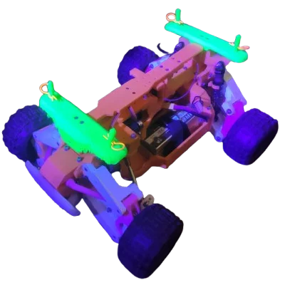 3D V9 WLTOYS 124 X CENTRAL DIFF RC CAR TRUGGY 1:12 (PREMIUM) - Image 2