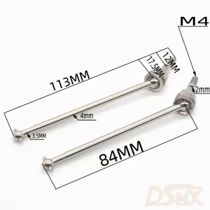 CVD M4 Diam 5mm 108015 For HSP 94111 106015 94106 102015 94123, 2/Pack
