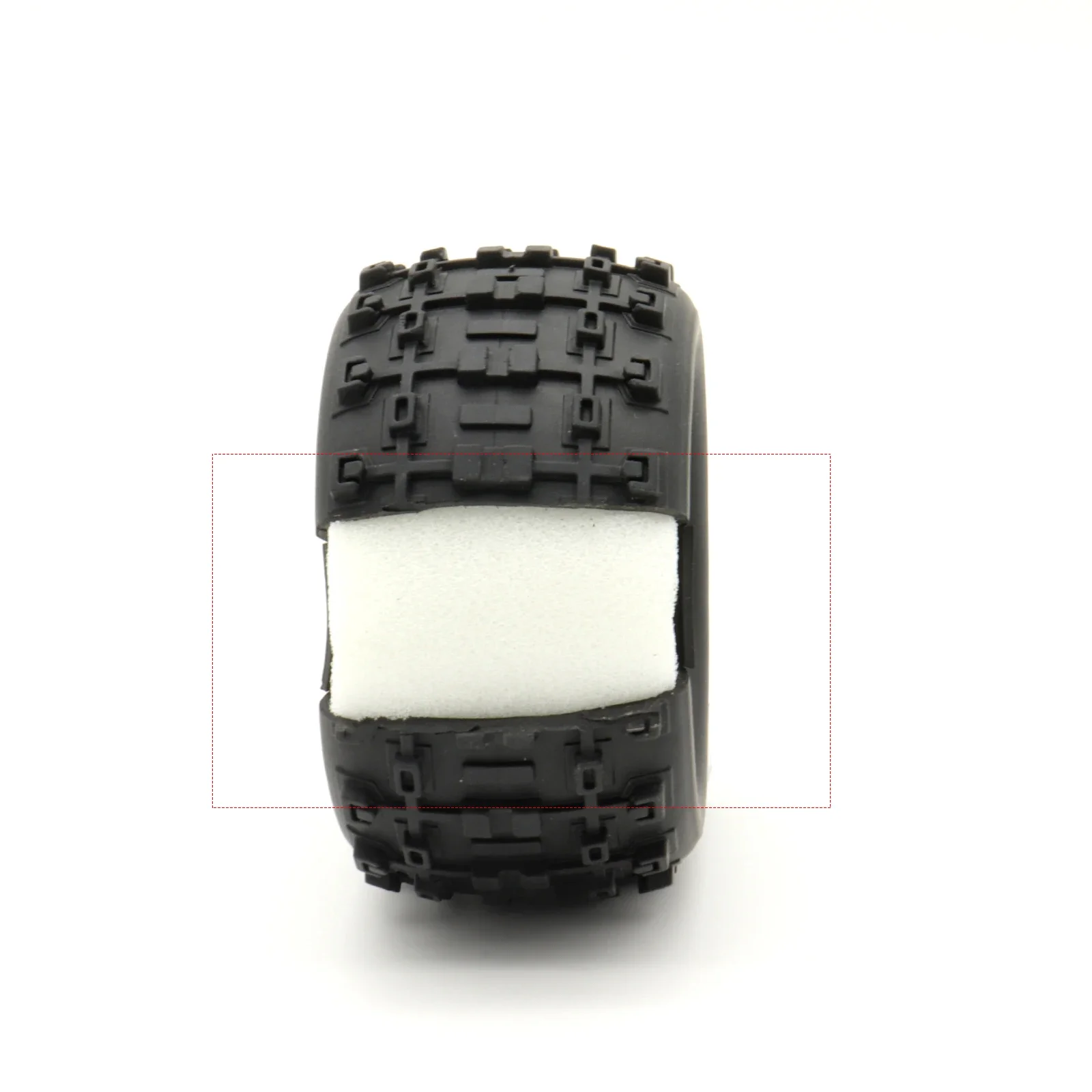 4PCS 85mm 12mm Hex Rubber Wheel Tire Off-road Wltoys HBX 16889 16890 SCY 16101 PRO - Image 4