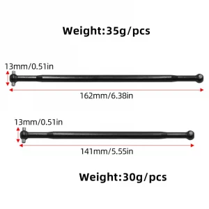 GPM S2 Steel Center Dog Bone ARA310952+ARA310460 1/7 6S Big Rock Reinforced front and rear carbon steel Middle transmission shaftW251