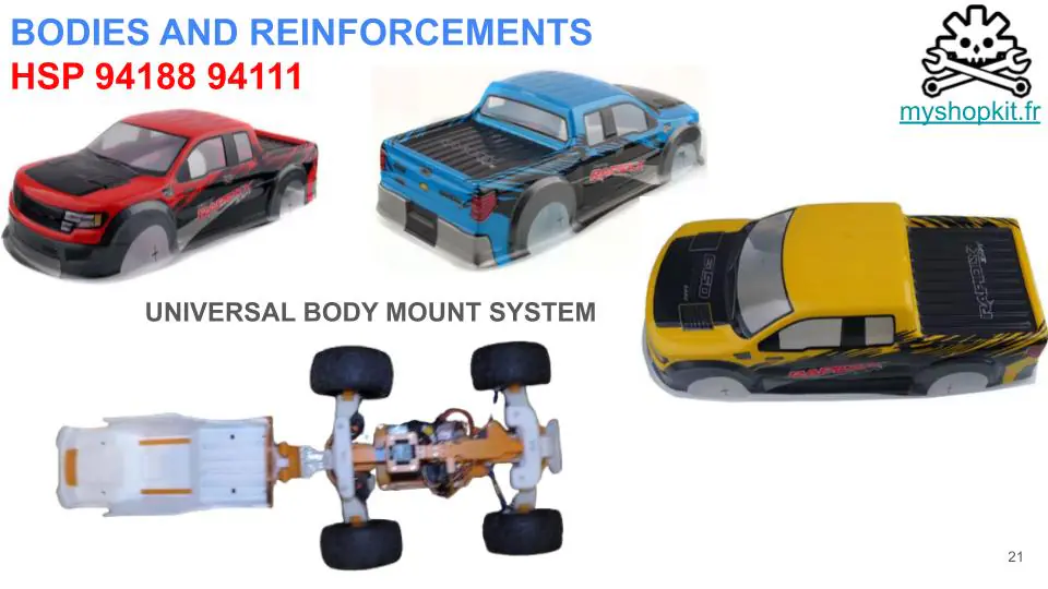 3D V6 WLTOYS 104 X CENTRAL DIFF MJX RC CAR TRUGGY 1:10 (PREMIUM) - Image 17